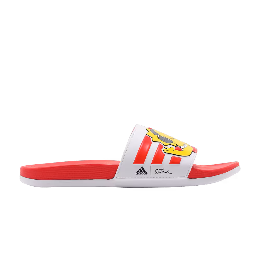 The Simpsons x adidas Women's Adilette Comfort Slides Lisa