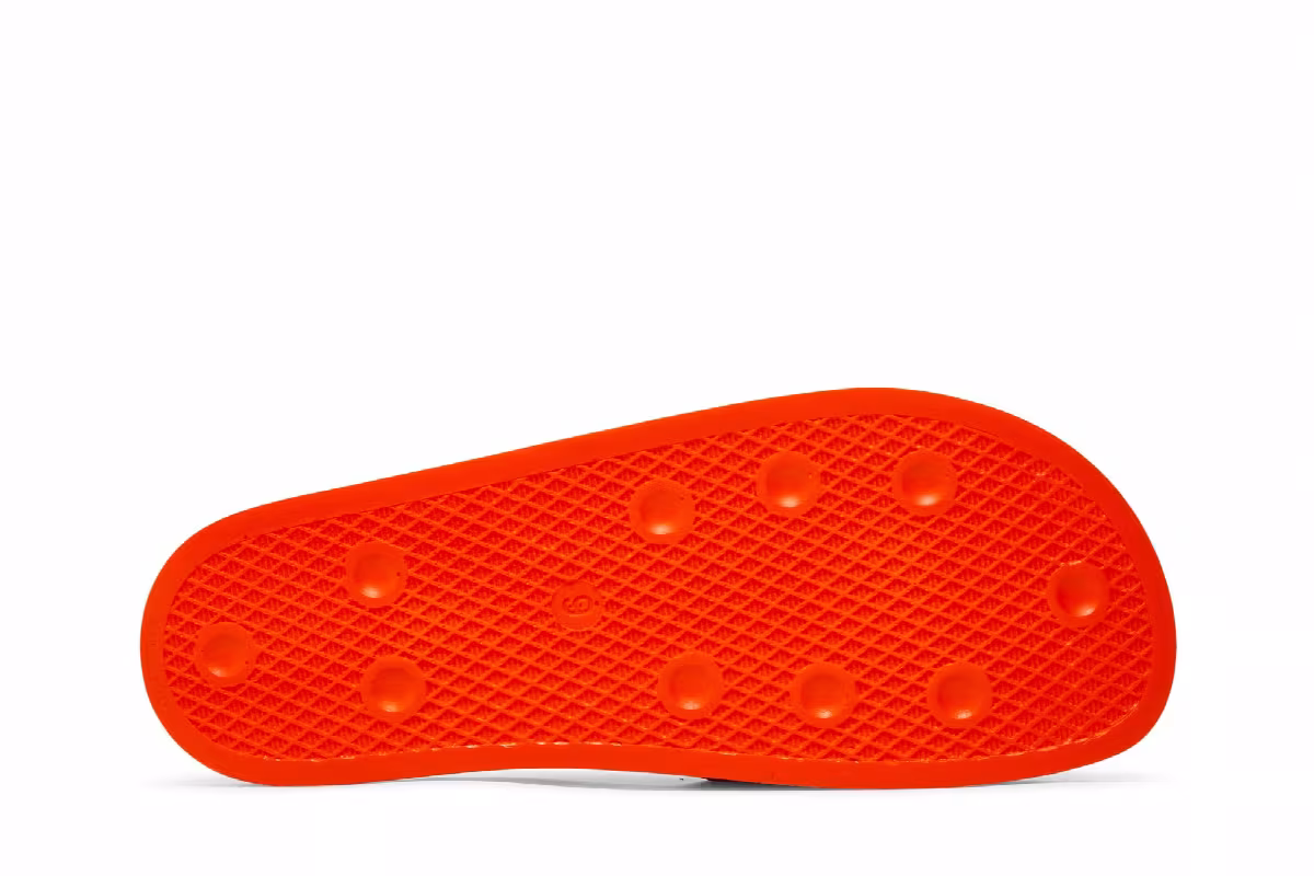 Adidas Women's Adilette Flash Orange, view 5