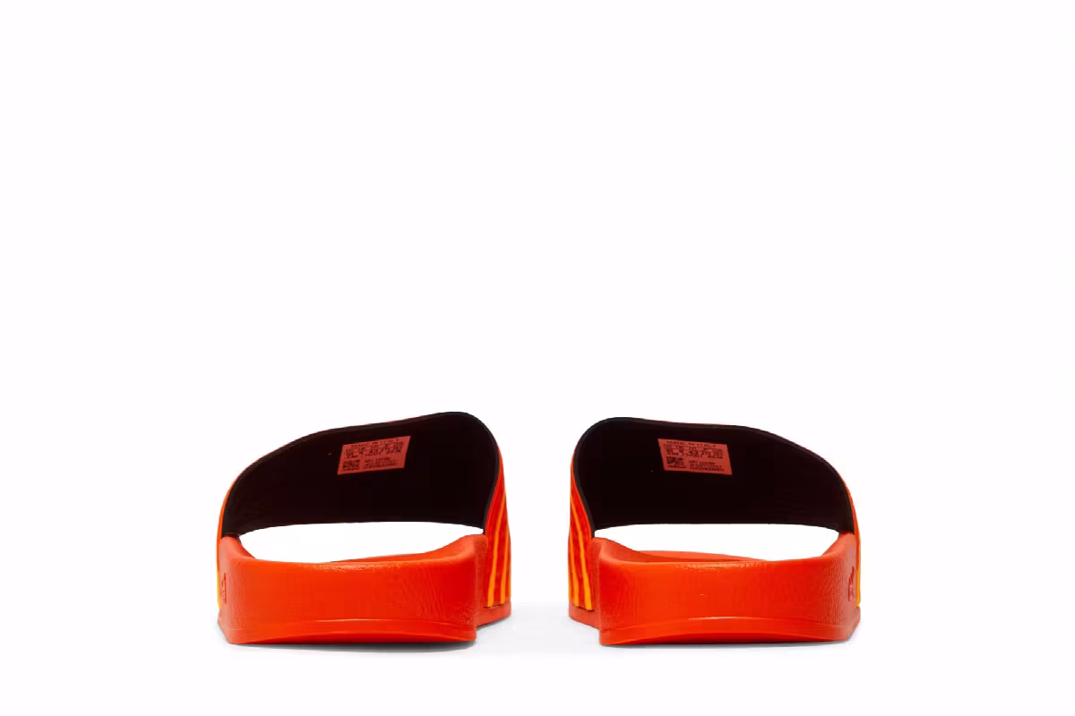 Adidas Women's Adilette Flash Orange, view 7