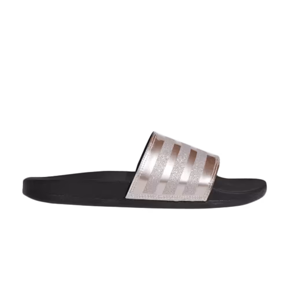Adidas Women's Adilette CloudFoam Plus Explorer Slides Grey