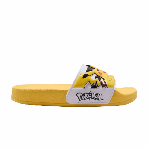 Pokemon x adidas Adilette Shower Slides J 'Pikachu'