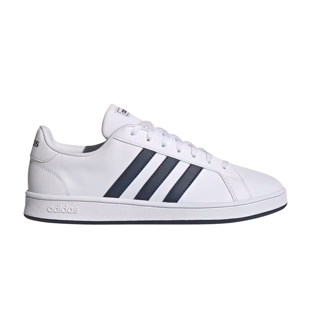 adidas Grand Court Base White Crew Navy