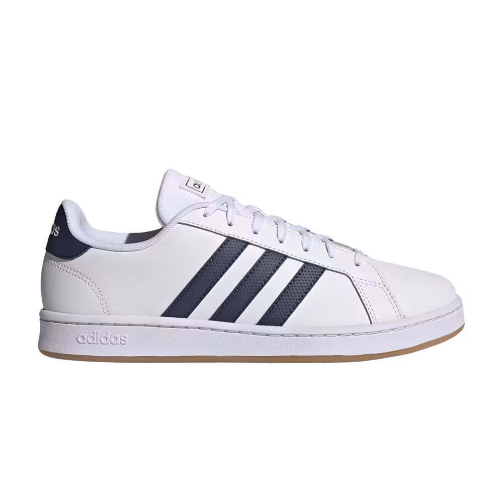 Adidas Grand Court White Crew Navy Gum