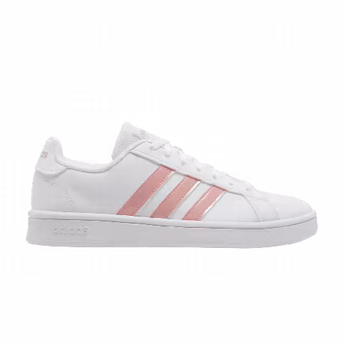 Adidas Wmns Grand Court Base 'White Glow Pink'