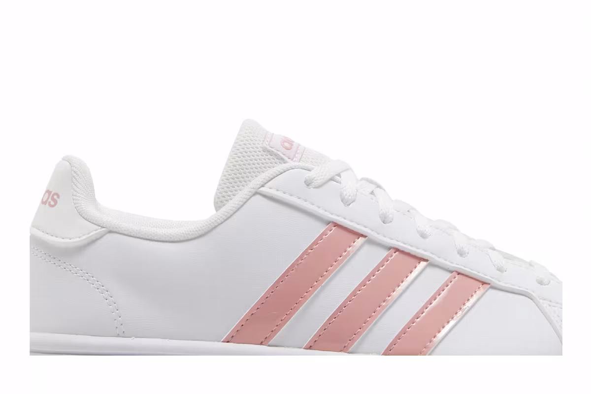 Adidas Women's Grand Court Base White Glow Pink, view 3