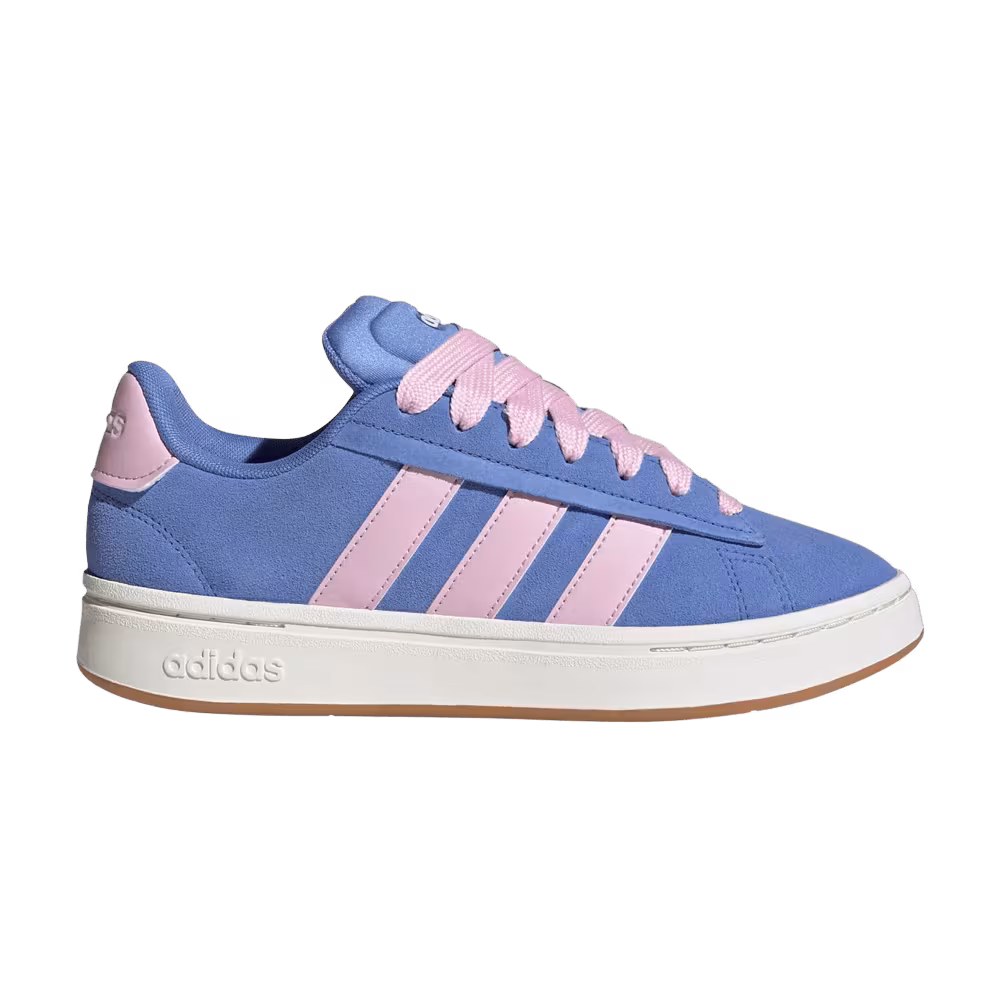 adidas Women's Grand Court Alpha Blue Fusion Clear Pink