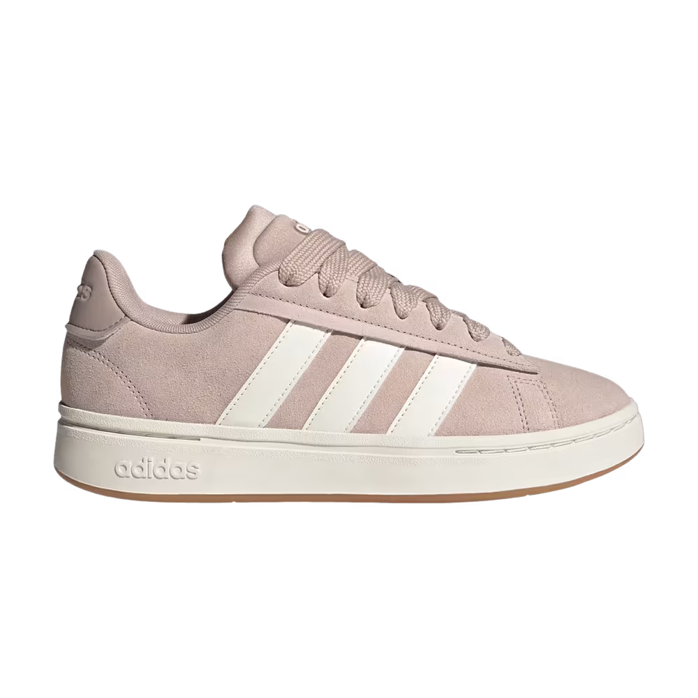adidas Women's Grand Court Alpha Wonder Taupe Off White Grey