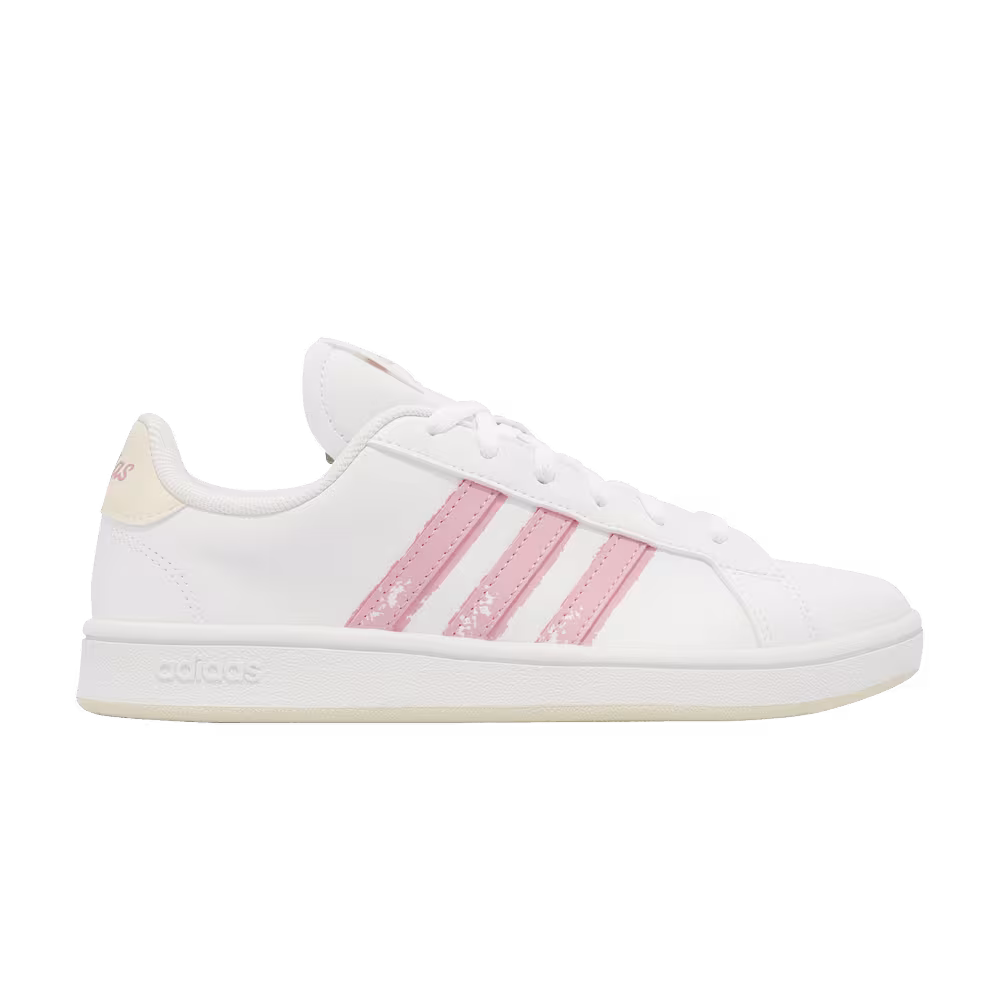 Adidas Women's Grand Court Base Beyond White Vapour Pink