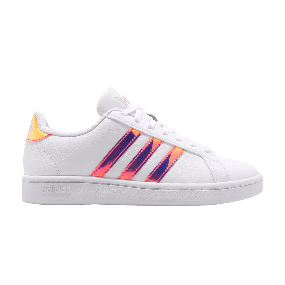 Adidas Women's Grand Court Pink Iridescent