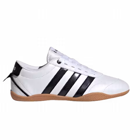adidas Grand Court Lo Big Kid 'Cloud White Core Black Hi-Res Yellow'