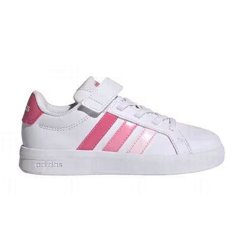 adidas Grand Court 3.0 Little Kid 'Cloud White Pink Fusion'