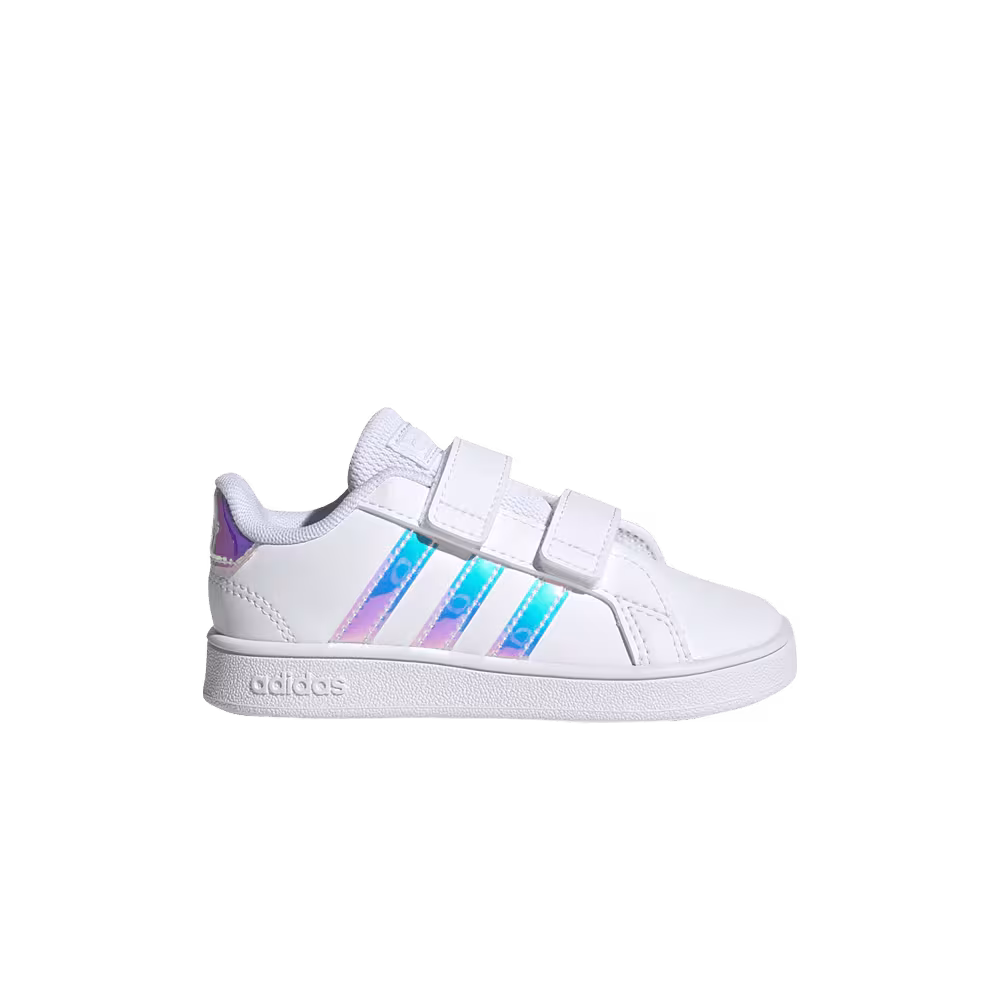 Adidas Grand Court I White Iridescent