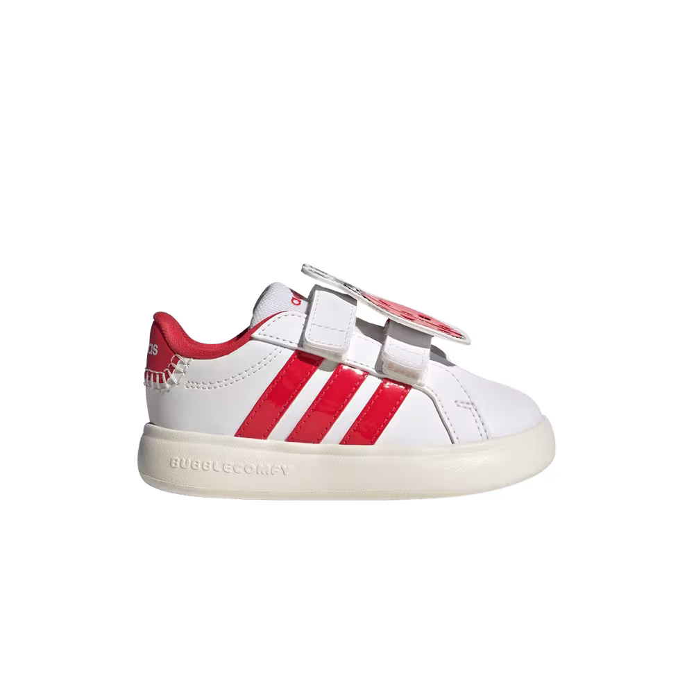 adidas Grand Court 3.0 Bubble TD Cloud White Pure Ruby Off White