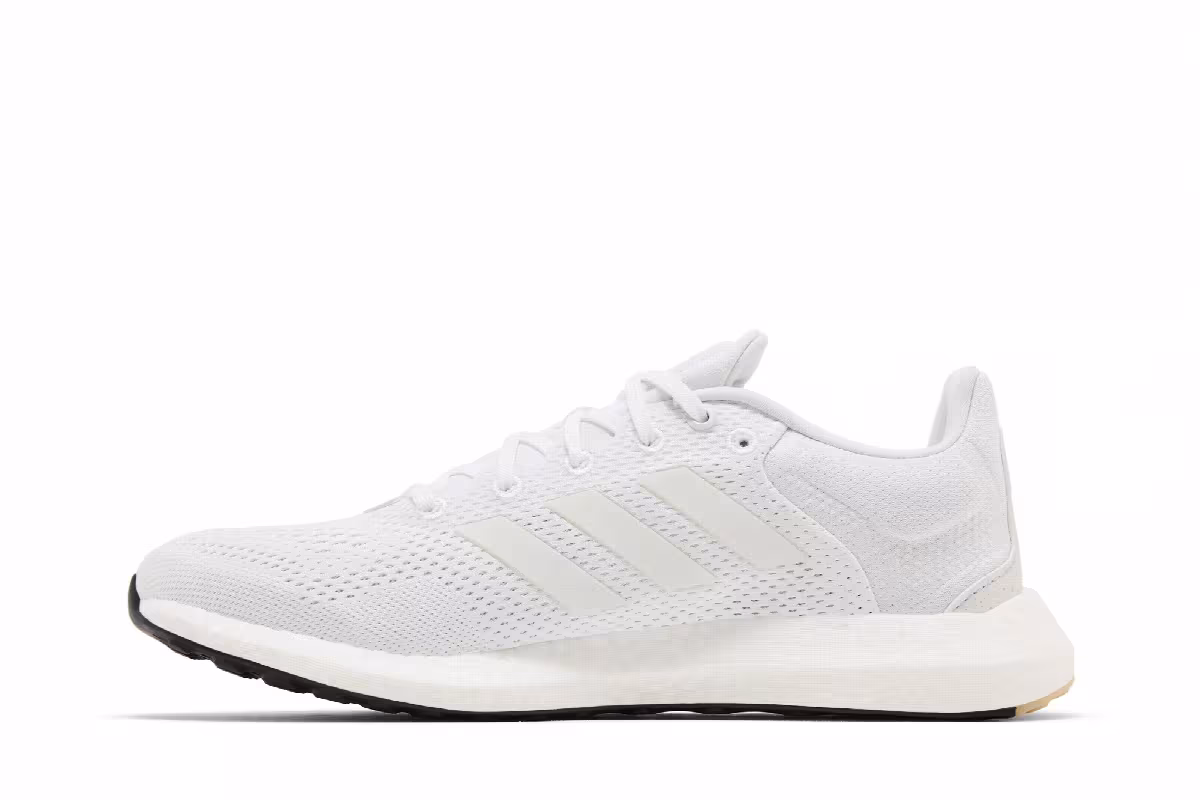 adidas PureBoost 21 White Dash Grey, view 4