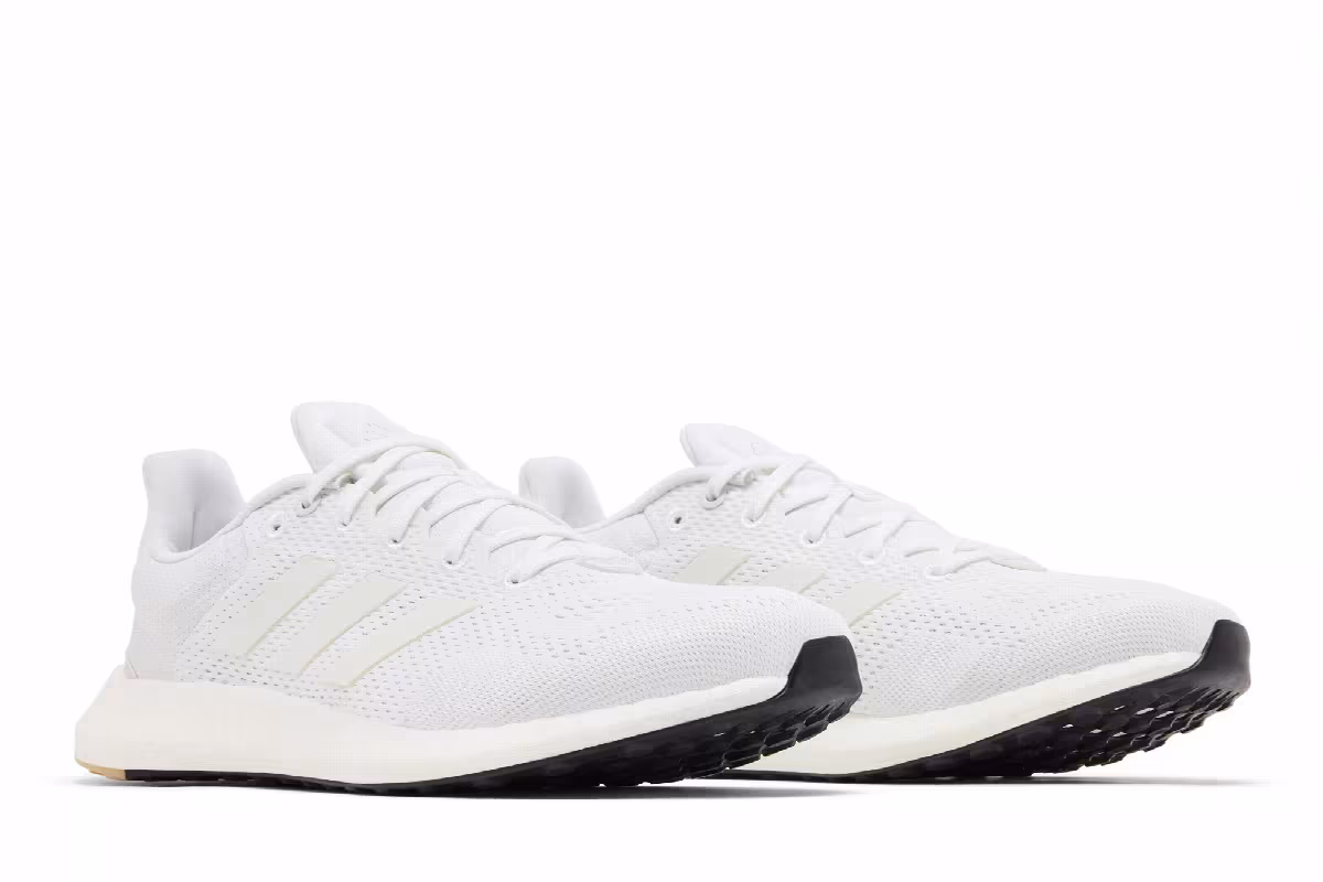 adidas PureBoost 21 White Dash Grey, view 9
