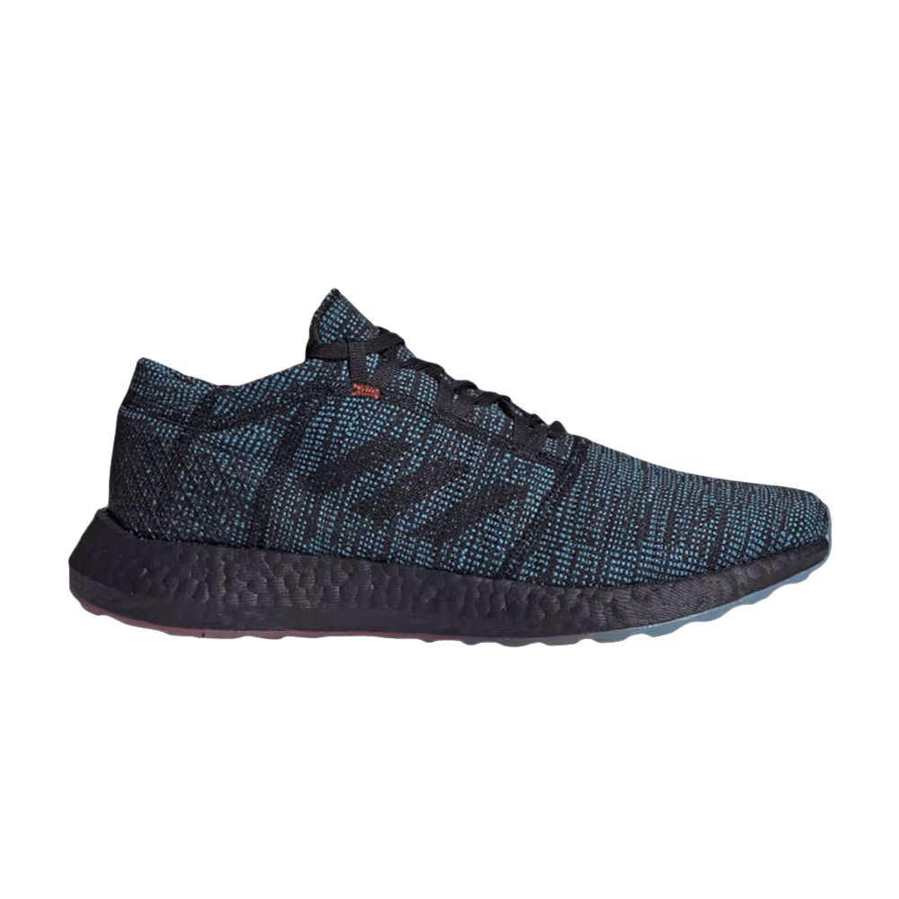 Adidas PureBoost Go LTD Black Shock Cyan