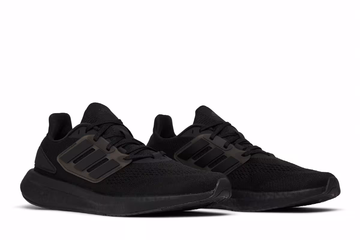 Adidas PureBoost 22 Triple Black, view 9