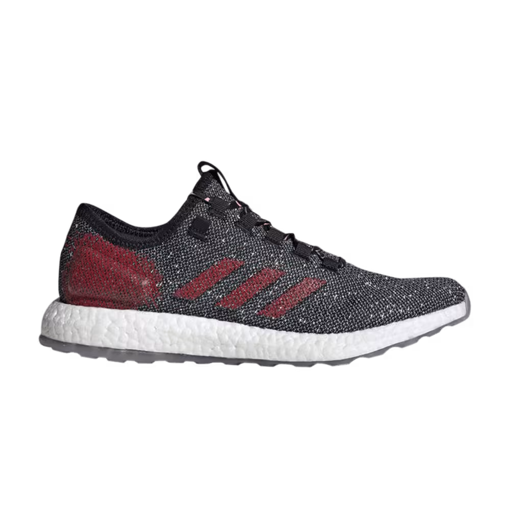 Adidas PureBoost Black Scarlet