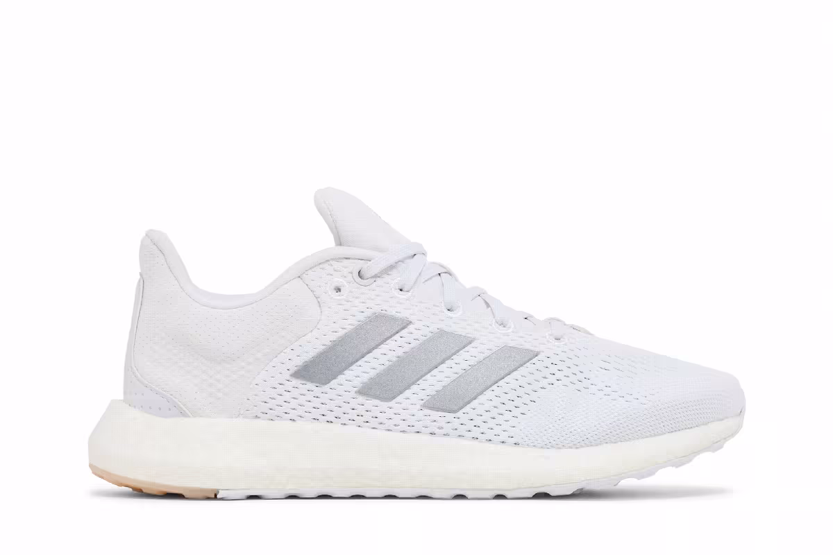Adidas Women's PureBoost 21 White Dash Grey, view 2