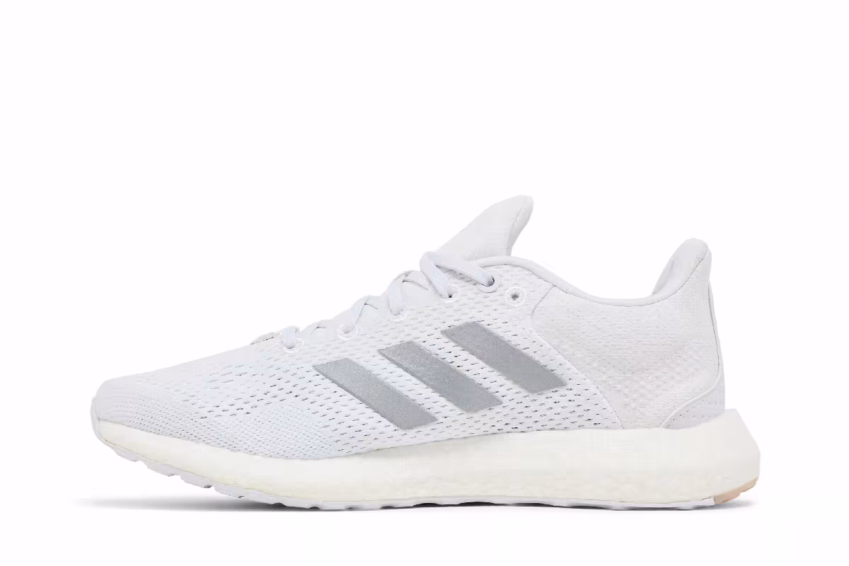 Adidas Women's PureBoost 21 White Dash Grey, view 4