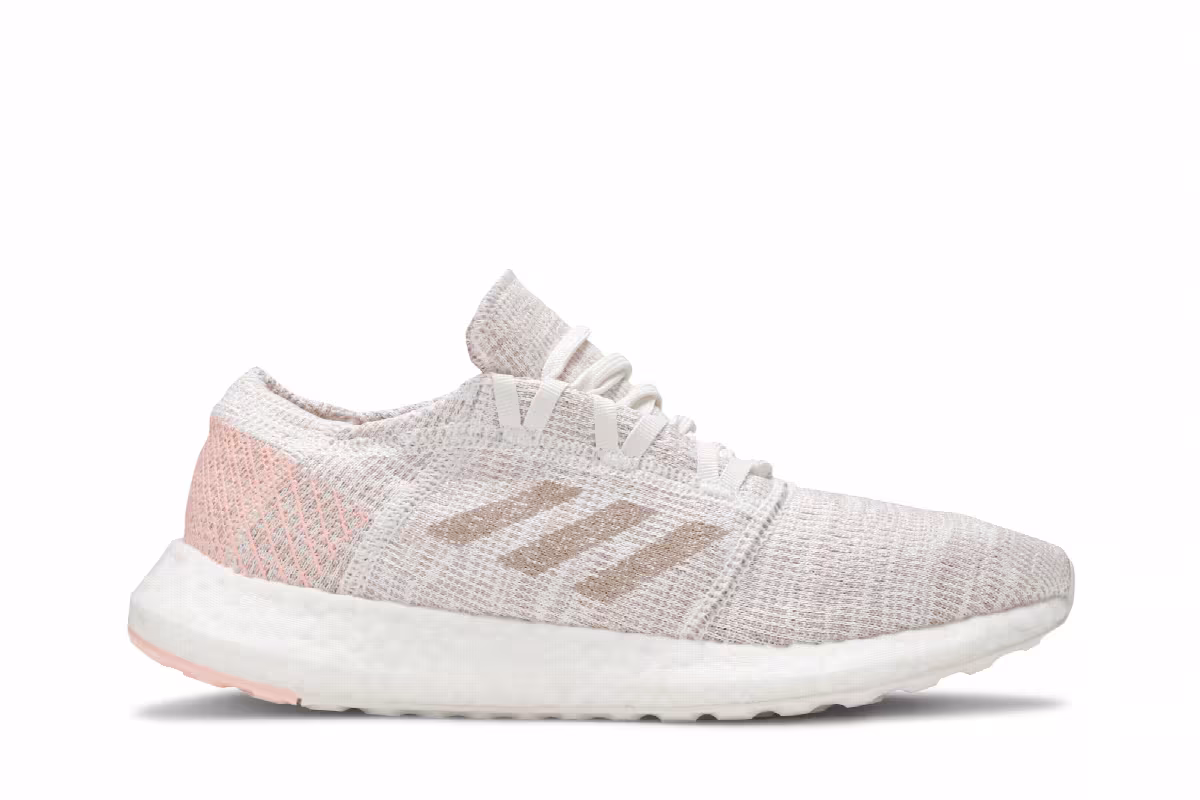 Adidas PureBoost Go J White Ash Pearl, view 2