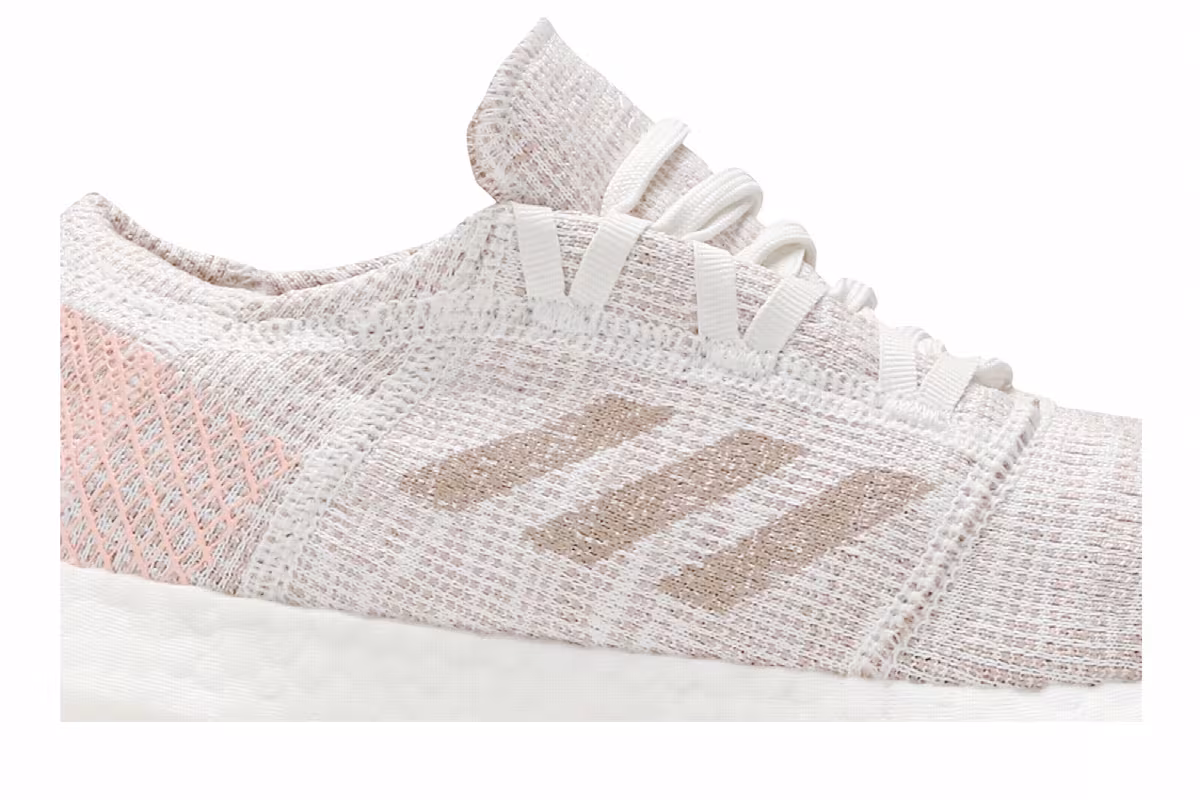 Adidas PureBoost Go J White Ash Pearl, view 3
