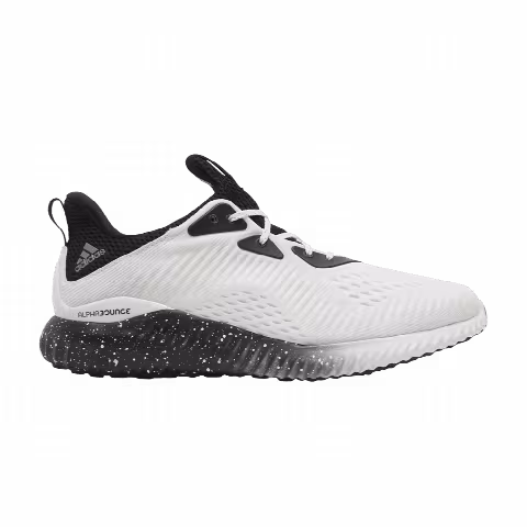 adidas Alphabounce 1 'White Black Speckled'