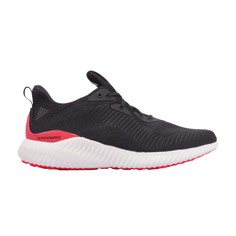 Adidas Alphabounce+ Black Signal Pink
