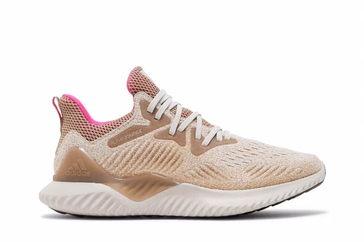 Adidas Alphabounce Beyond Chalk Pink, view 2