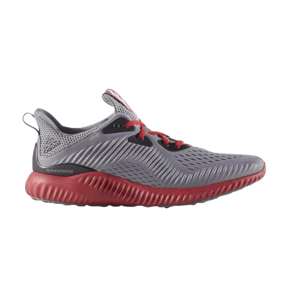 Adidas Alphabounce EM Grey Power Red