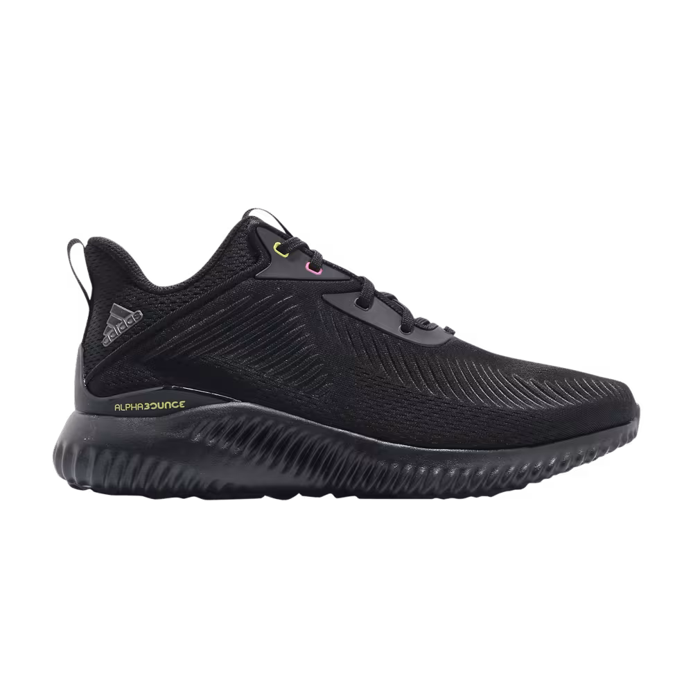 Adidas Alphabounce EK Black Acid Yellow