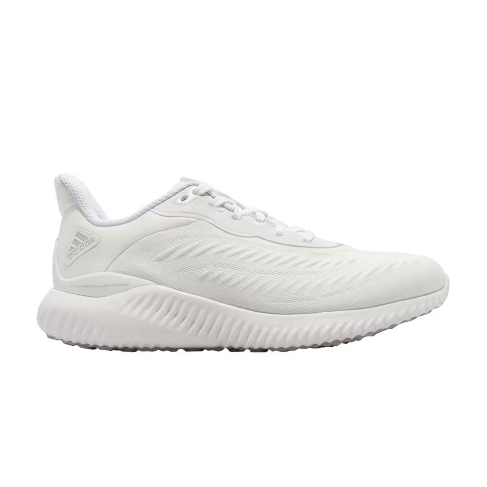 Adidas Alphabounce White Silver Metallic