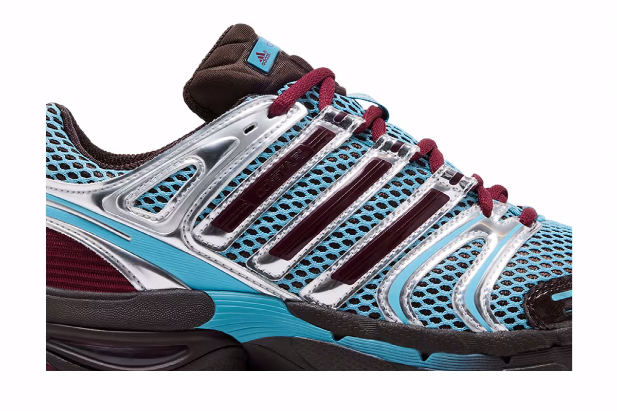 adidas Women's Adistar Control 5 Preloved Blue Dark Brown, view 3