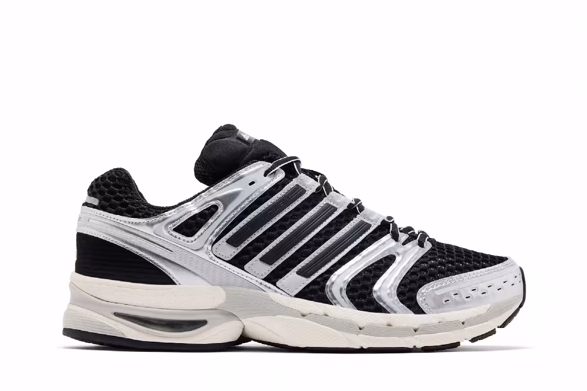 adidas Adistar Control 5 Black Silver Metallic, view 2
