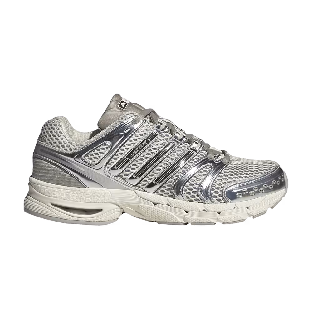 adidas Women's Adistar Control 5 Off White Silver Metallic Sesame