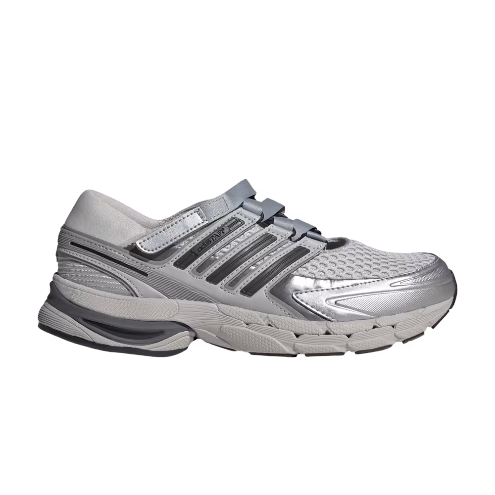 adidas Women's Adistar Control 5 Mary Jane Grey Silver Metallic