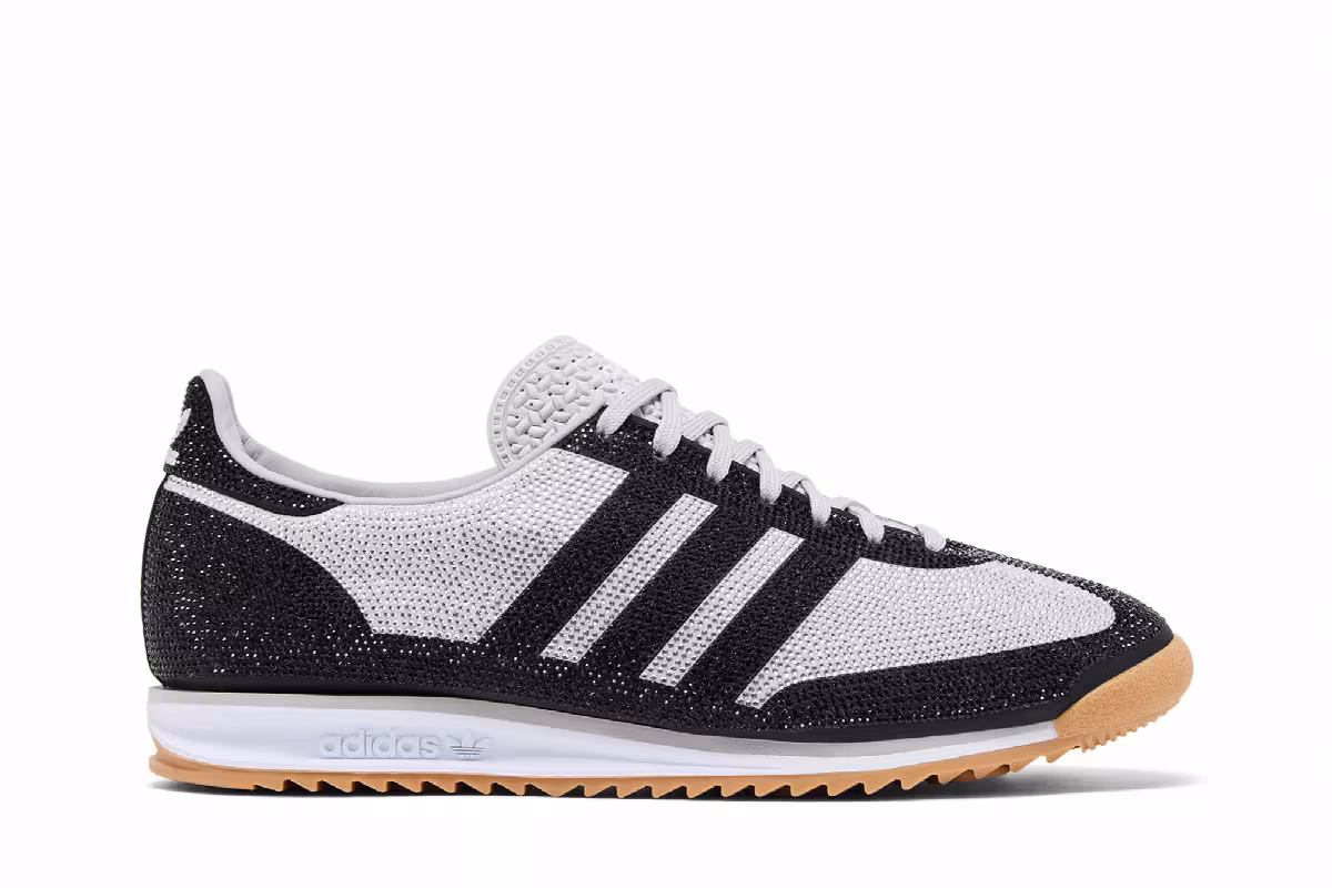 adidas Women's SL72 OG Black Charcoal, view 2