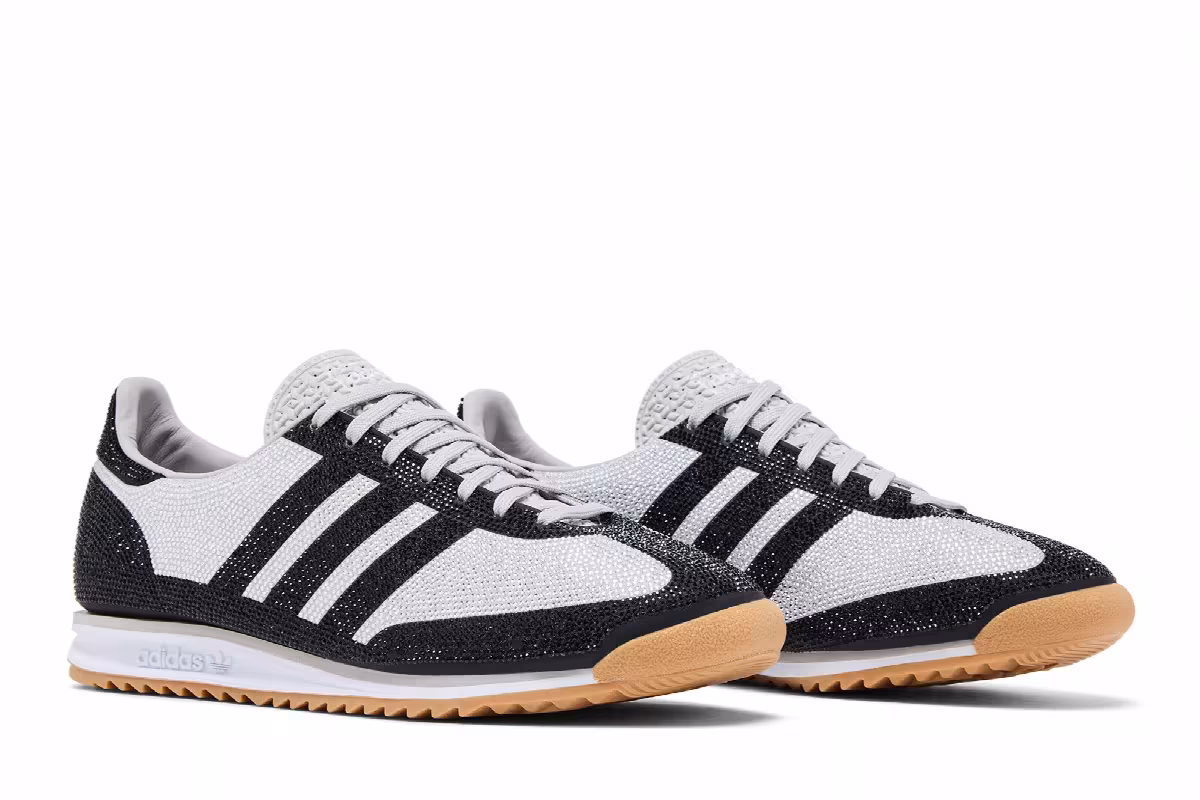 adidas Women's SL72 OG Black Charcoal, view 9