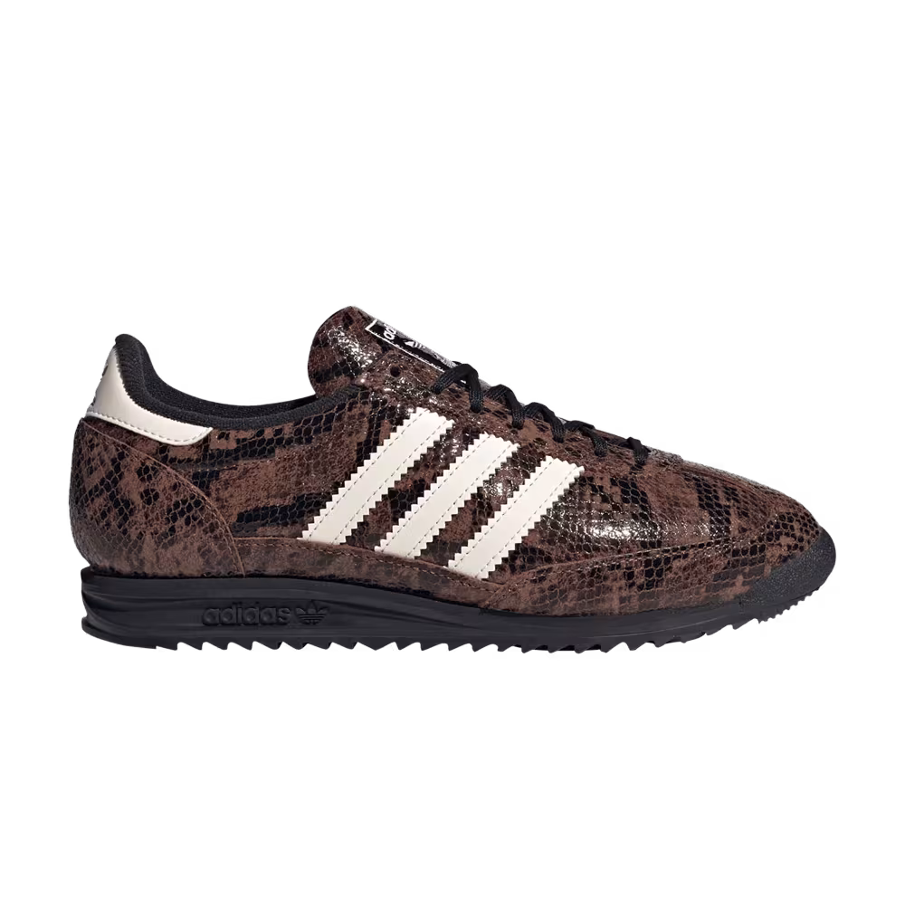 adidas Women's SL72 OG Snakeskin Brown