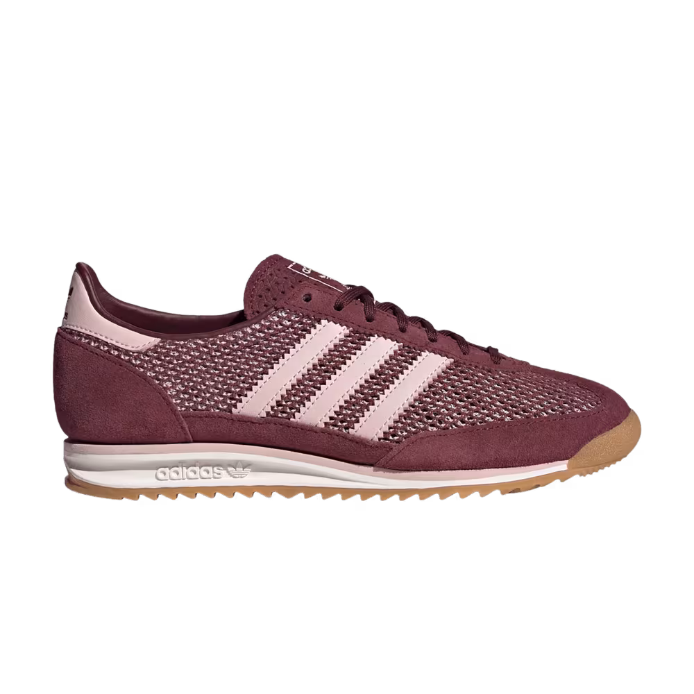 adidas Women's SL 72 OG Shadow Red Sandy Pink Off White