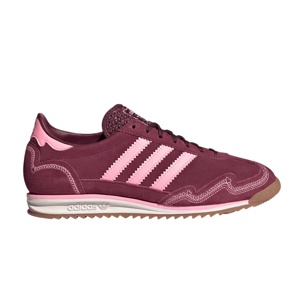 adidas Women's SL 72 OG Pink Spark Shadow Red Pink Spark