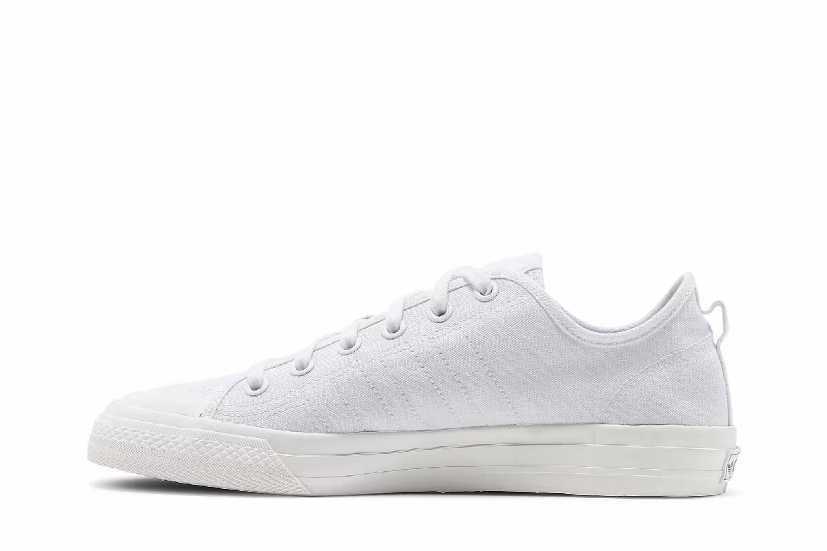 adidas Nizza RF Triple White, view 4
