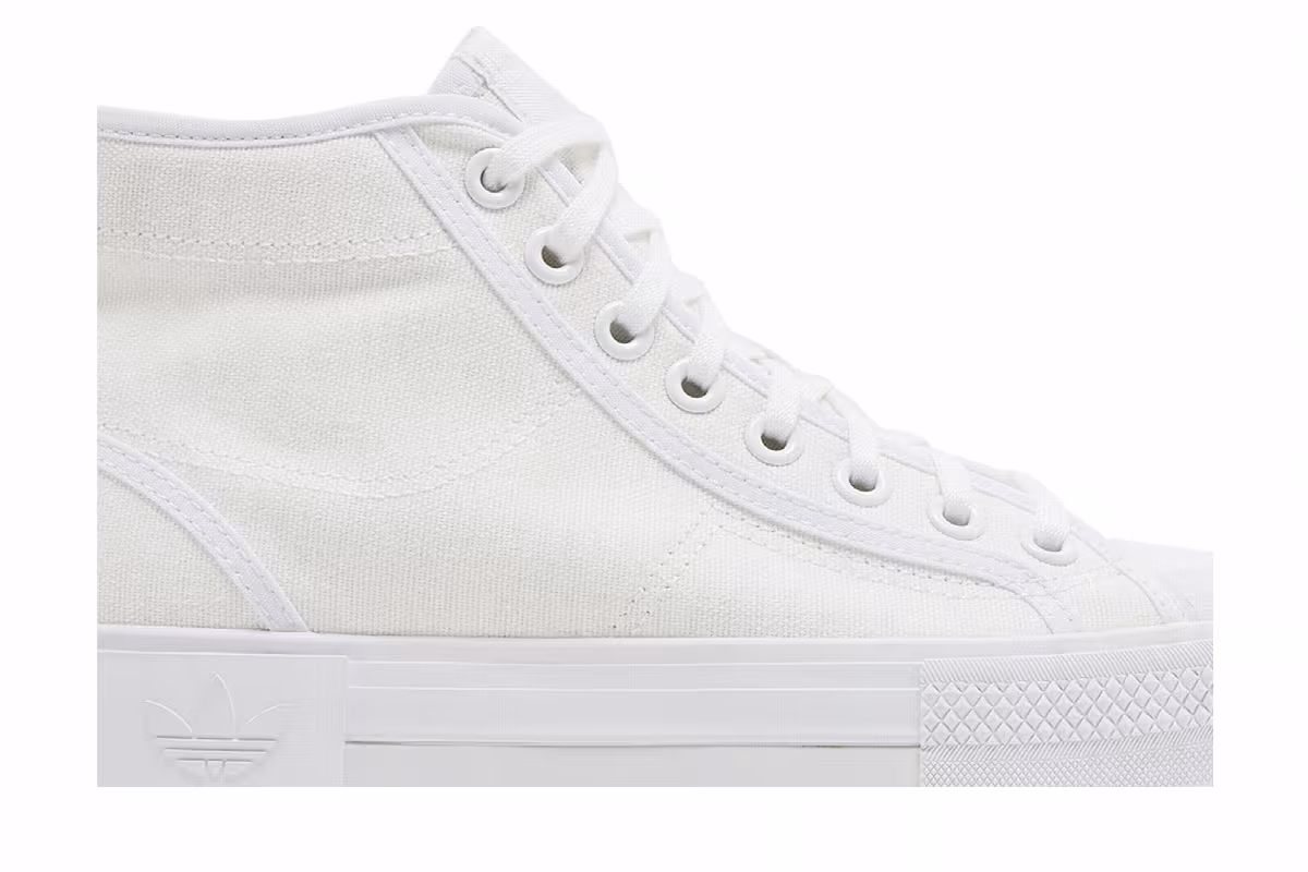 Adidas Women's Nizza Trek White Gum, view 3