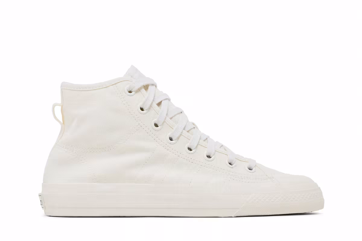 adidas Nizza High RF Triple White, view 2