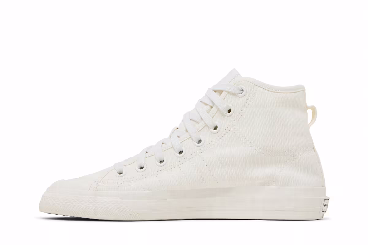 adidas Nizza High RF Triple White, view 4
