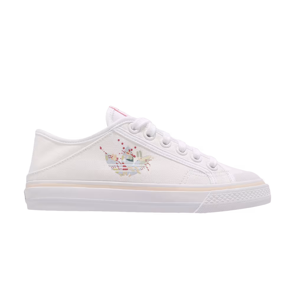 Adidas Collapsible Nizza Low White Halo Amber