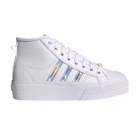 Adidas Wmns Nizza Platform Mid 'White Iridescent'
