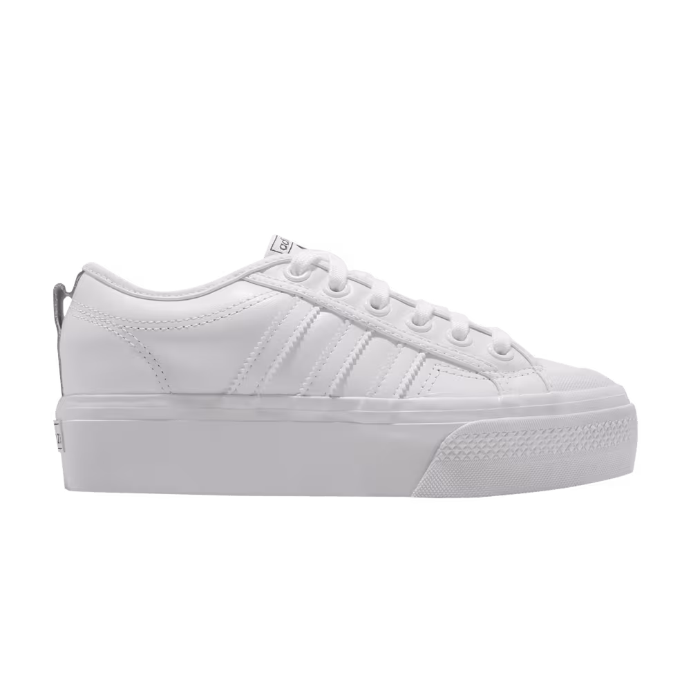 Adidas Women's Nizza Platform Cloud White