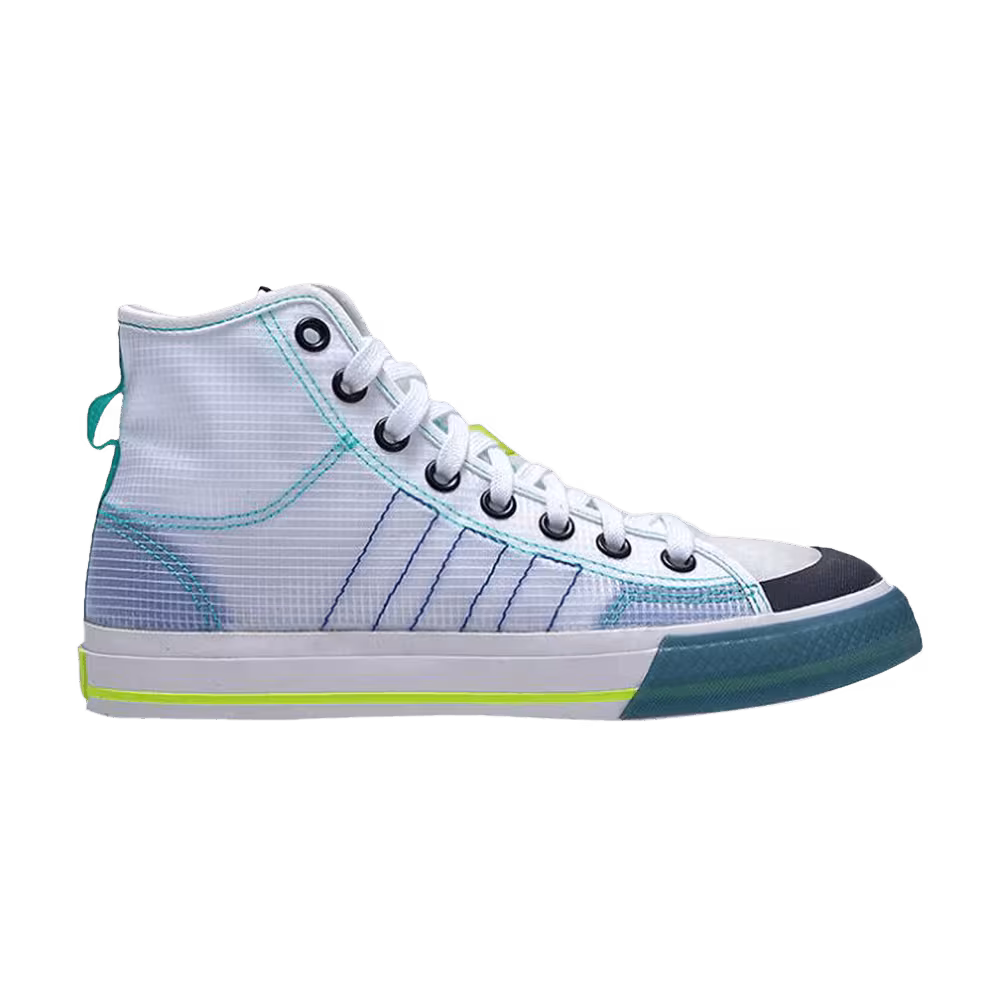 Adidas Nizza High RF White Lush Blue