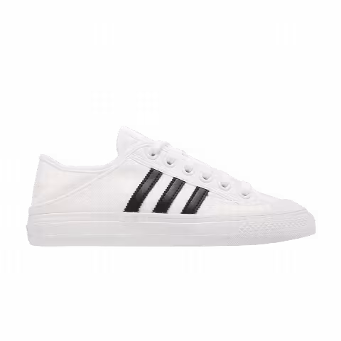Adidas Collapsible Nizza Low 'White Black'